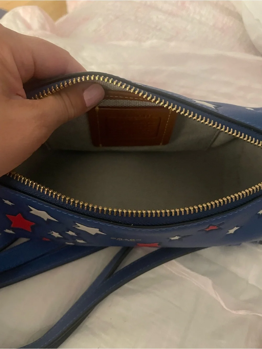 Coach barrel bag